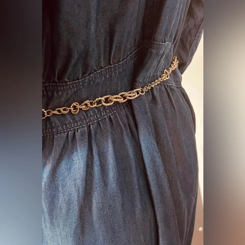 Authentic CHANEL B 13P No.5 CC Chain Belt/Necklace - Picture 5 of 16
